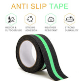 Anti Slip Grip Tape Glowing Stair Nosing Non-Slip Self Adhesive Stair Edge Protector 5 Meter Stair Edging Trim for Outdoor Indoor Staircases Treads